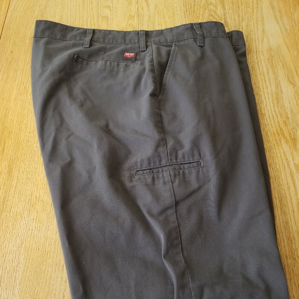 RED KAP MENS WORKING PANTS GRAY SIZE 46/30